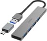 HAMA Prime Line 4-port USB Type-C Hub