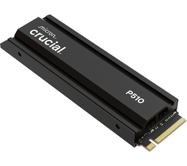 CRUCIAL P510 M.2 Internal SSD with Heatsink - 1 TB - Image 1
