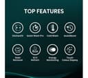 HISENSE KitchenFit 5i Series WF5I9043BWFS WiFi-enabled 9 kg 1400 Spin Washing Machine - White thumbnail 2