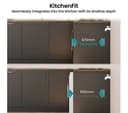 HISENSE KitchenFit 5i Series WF5I9043BWFS WiFi-enabled 9 kg 1400 Spin Washing Machine - White thumbnail 4