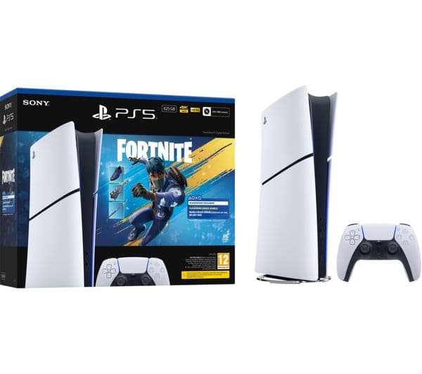 Sony PlayStation 5 Digital Edition Fortnite Bundle - Image 1