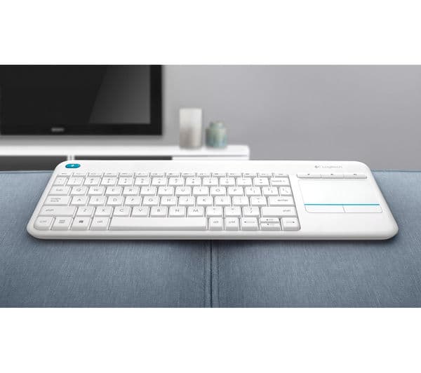 LOGITECH K400 Plus Wireless Keyboard - White - Image 2