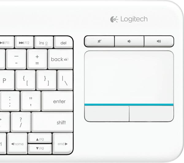 LOGITECH K400 Plus Wireless Keyboard - White - Image 3