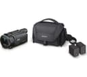 SONY FDR-AX53 Ultra HD 4K Camcorder with Battery Pack & Carry Case - Black thumbnail 1