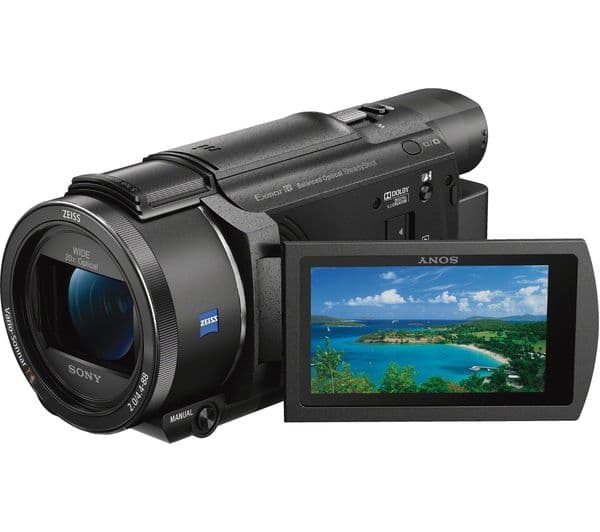 SONY FDR-AX53 Ultra HD 4K Camcorder with Battery Pack & Carry Case - Black - Image 2