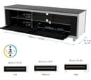 AVF Breathe 1500 mm TV Stand with 4 Colour Settings thumbnail 5
