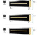 AVF Breathe 1500 mm TV Stand with 4 Colour Settings thumbnail 6