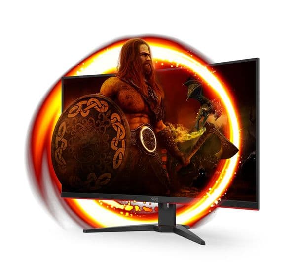 AOC C32G2ZE 31.5" Full HD Black - Image 2