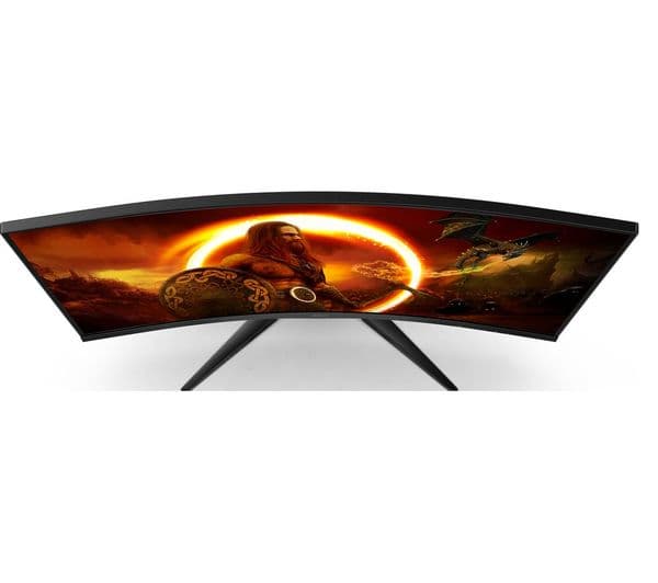 AOC C32G2ZE 31.5" Full HD Black - Image 8