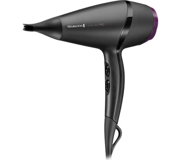 REMINGTON Supercare PRO 2100 Hair Dryer - Black - Image 1