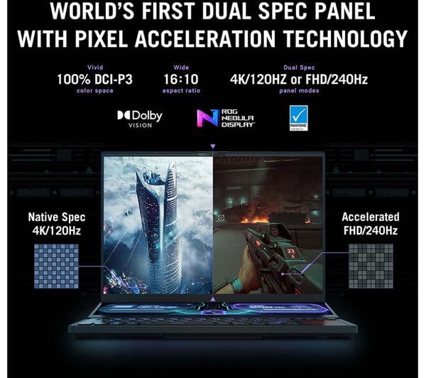 ASUS ROG Zephyrus Duo 16 16" Gaming Laptop - AMD Ryzen 9, RTX 3080 Ti, 4 TB SSD - Image 6