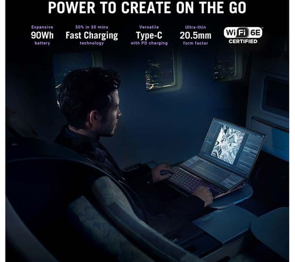 ASUS ROG Zephyrus Duo 16 16" Gaming Laptop - AMD Ryzen 9, RTX 3080 Ti, 4 TB SSD - Image 8