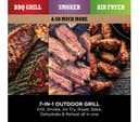 Ninja Woodfire OG701UK Outdoor Electric BBQ Grill & Smoker - Black thumbnail 4