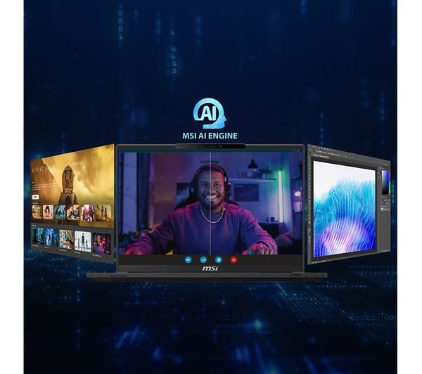 MSI Stealth A16 AI+ 16" Gaming Laptop, AMD Ryzen AI 9, RTX 4070, 1TB - Core Black - Image 7