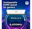 CRUCIAL Pro 32 GB 6400 MHz DDR5 Memory Kit - 16 GB x 2, White thumbnail 2