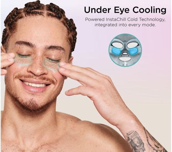 Shark CryoGlow Under-Eye LED Mask Lilac - Chill - Image 2