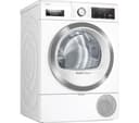 BOSCH Serie 8 WTX88RH9GB Smart 9 kg Heat Pump Tumble Dryer - White thumbnail 1