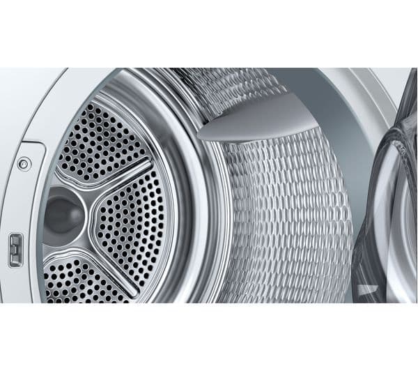BOSCH Serie 8 WTX88RH9GB Smart 9 kg Heat Pump Tumble Dryer - White - Image 6
