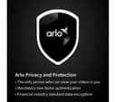 ARLO AVD1001 Video Doorbell - Black & White thumbnail 3