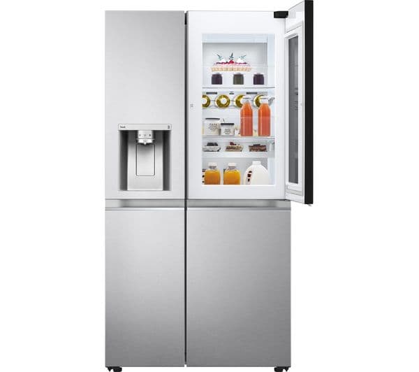 LG InstaView GSXV91BSAE American-Style Smart Fridge Freezer - Stainless Steel - Image 8