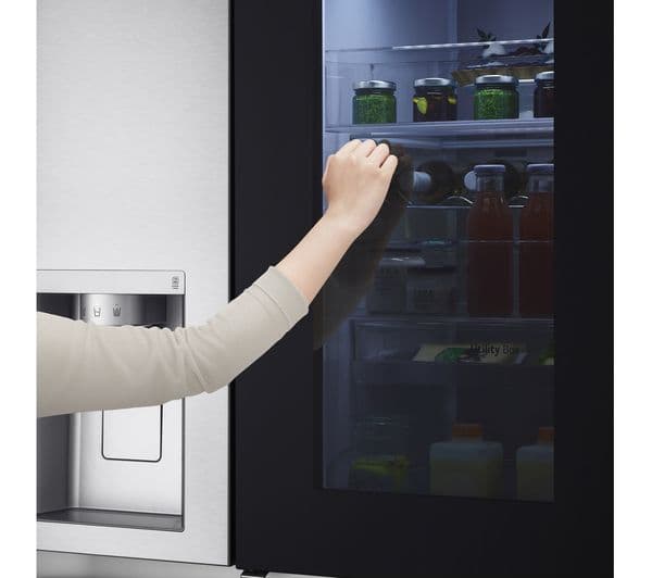 LG InstaView GSXV91BSAE American-Style Smart Fridge Freezer - Stainless Steel - Image 5