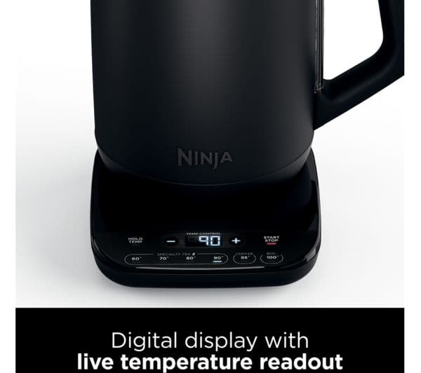 Ninja KT200UK Jug Kettle - Black - Image 3