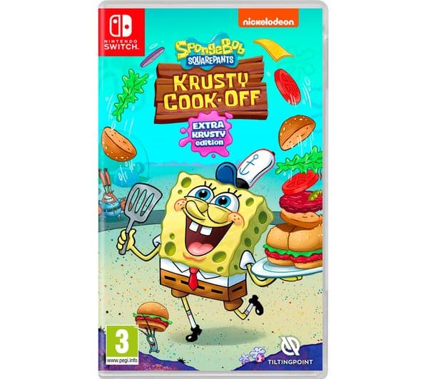 NINTENDO SWITCH SpongeBob Squarepants: Krusty Cook-Off - Extra Krusty Edition - Image 1