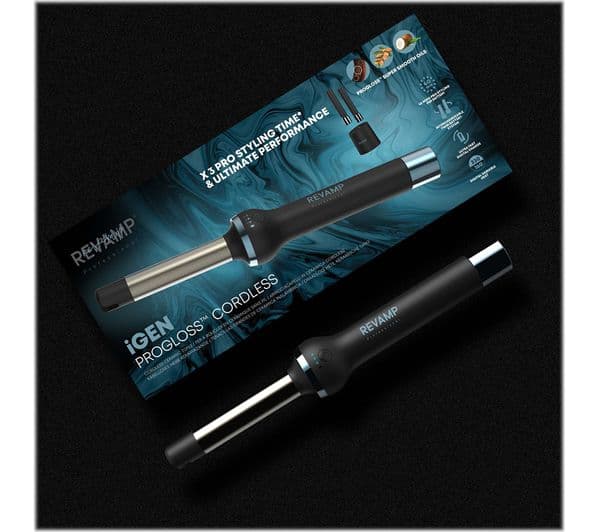 REVAMP iGEN Cordless Curling Tongs - Black - Image 3