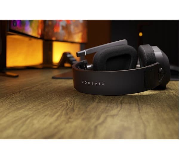 Corsair HS80 MAX Wireless Headphones Grey - Image 10