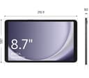 SAMSUNG Galaxy Tab A9 8.7" Tablet - 128 GB, Graphite thumbnail 3