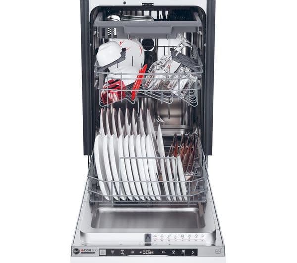 HOOVER H-Dish HI1C5SB1FS-80 Slimline Fully Integrated Dishwasher - Image 2