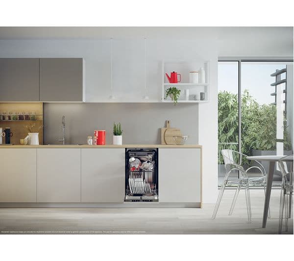 HOOVER H-Dish HI1C5SB1FS-80 Slimline Fully Integrated Dishwasher - Image 7
