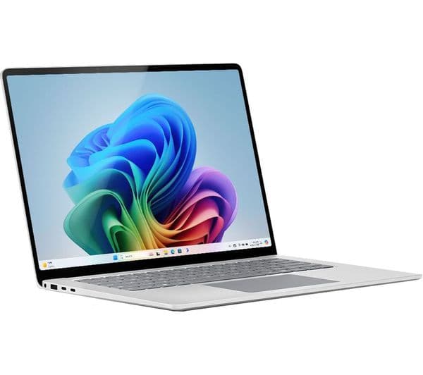 Microsoft 15" Surface Laptop, Copilot+ PC - Snapdragon X Elite, 256 GB SSD, Platinum - Image 3