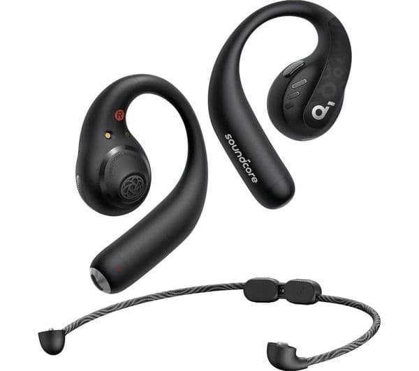 SoundCore AeroFit Pro Earbuds Midnight Black - Image 1
