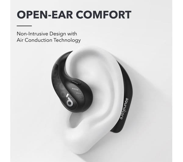 SoundCore AeroFit Pro Earbuds Midnight Black - Image 5