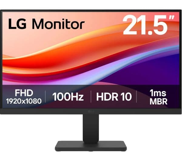 LG 22U401A-B 21.5" Monitor Full HD Black - Image 1