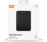 WD Elements SE Portable Hard Drive 1TB Black