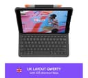 LOGITECH iPad Slim 10.2" Keyboard Folio Case - Black thumbnail 2