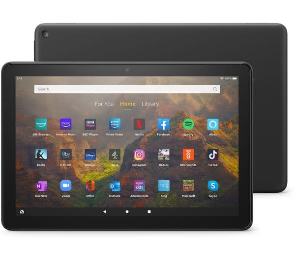 AMAZON Fire HD 10 10.1" Tablet (2021) - 32 GB, Black - Image 1