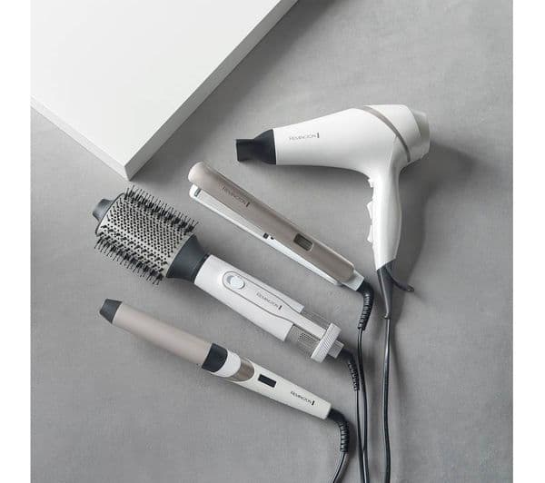 REMINGTON HYDRAluxe S8901 Hair Straightener - White - Image 3