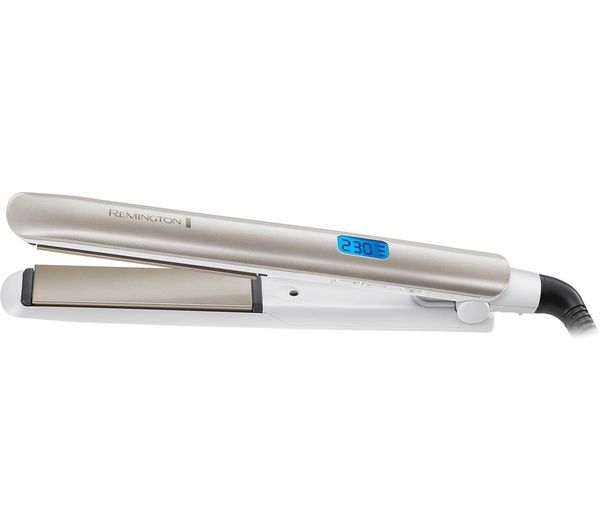 REMINGTON HYDRAluxe S8901 Hair Straightener - White - Image 4