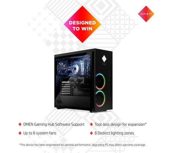 HP OMEN 40L Gaming PC - Intel® Core™ i7, RX 6700 XT, 1 TB SSD - Image 8