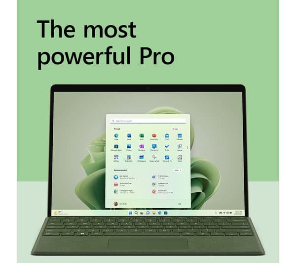 MICROSOFT 13" Surface Pro 9 - Intel® Core™ i5, 256 GB SSD, Forest - Image 3