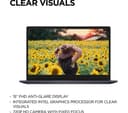 Lenovo IdeaPad Slim 3 15.6" Chromebook - Intel® Celeron®, 128 GB eMMC, Blue thumbnail 5