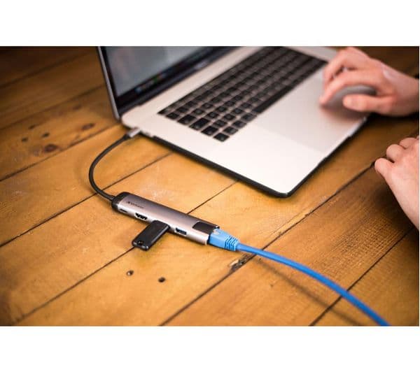 Verbatim 49141 5-Port USB Type-C Hub Grey - Image 2