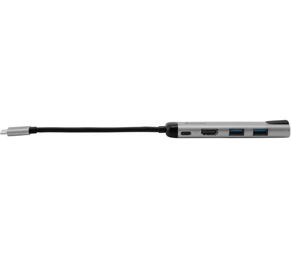 Verbatim 49141 5-Port USB Type-C Hub Grey - Image 4