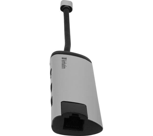 Verbatim 49141 5-Port USB Type-C Hub Grey - Image 5