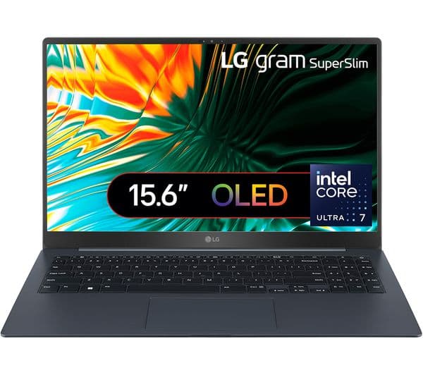 LG gram SuperSlim 15Z90ST-G.AD78A1 15.6" Laptop - Intel® Core™ Ultra 7, 1 TB SSD, Dark Blue - Image 1