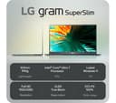 LG gram SuperSlim 15Z90ST-G.AD78A1 15.6" Laptop - Intel® Core™ Ultra 7, 1 TB SSD, Dark Blue thumbnail 2