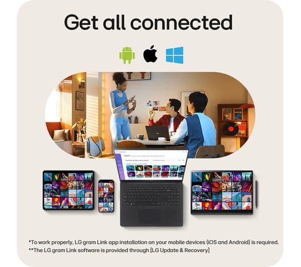 LG gram SuperSlim 15Z90ST-G.AD78A1 15.6" Laptop - Intel® Core™ Ultra 7, 1 TB SSD, Dark Blue - Image 9